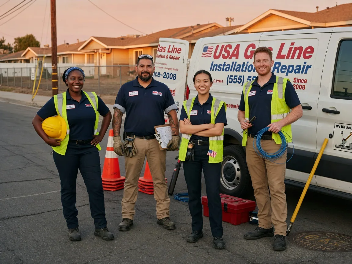 Gas Line Installation company in Denison, TX